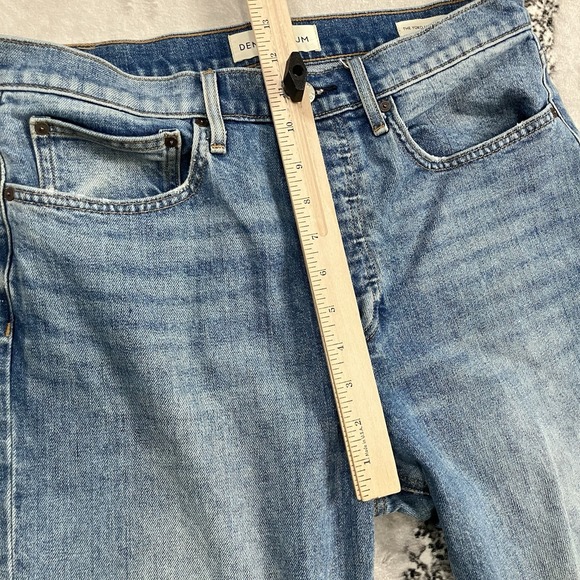 Denim Forum Aritzia Yoko High Rise Slim Fit Jeans Womens Size 30 Medium Wash - Picture 4 of 13